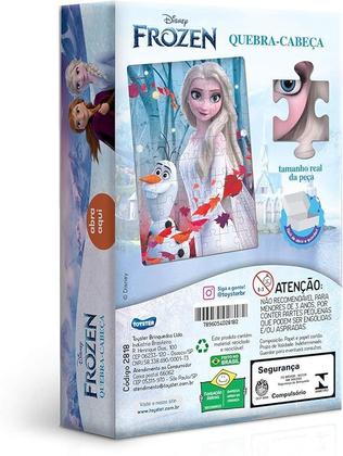 Imagem de Frozen  Elsa  Quebracabeça  60 peças  Toyster Brinquedos