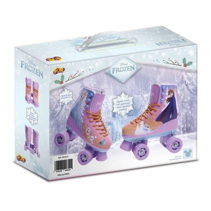 Imagem de Frozen Patins 4 Rodas Tamanho 33/34 - Fun Divirta-se
