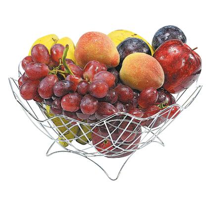 Imagem de Fruteira centro De Mesa Copacabana Cromada N168 - Niquelart