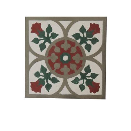 Imagem de Fruteira de Madeira Rústica 3 Andares com Ladrilho Organizador Decorativo