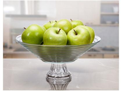 Imagem de Fruteira de Mesa de Vidro Ruvolo Redonda Goumert
