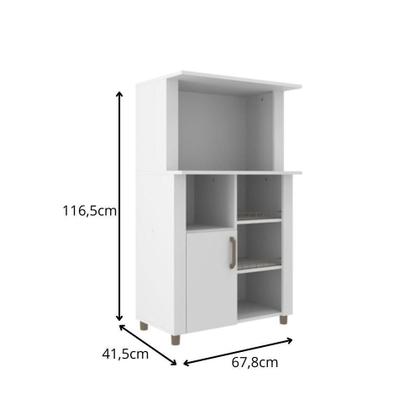 Fruteira Moveis Sul 5207 LYON 1 Porta 116x67x41cm - Balcão