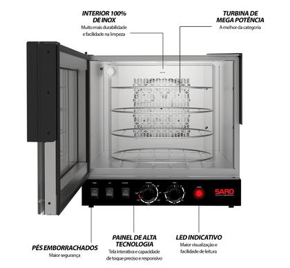 Imagem de FTR22 Forno Turbo Rotativo 2 Em 1 220V