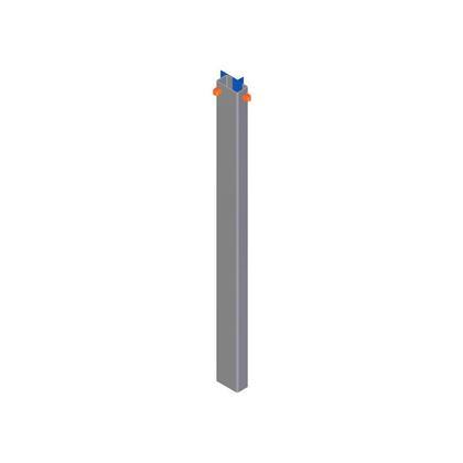 Imagem de Fueiro De Canto Modelo Novo Inferior Esquerdo 1000x95 Mm