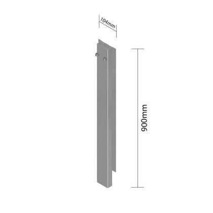 Imagem de Fueiro Lateral Inferior Tecno 10 900 X 104 Mm Carreta