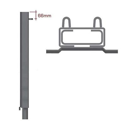 Imagem de Fueiro Lateral Superior Modelo Chapa Guerra C/Friso 650mm