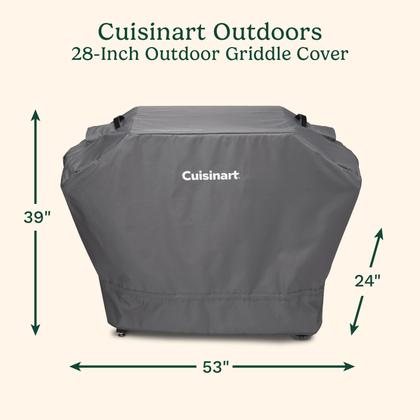 Imagem de Funda para Plancha Cuisinart Resistente a la Intemperie de Poliéster de 71 cm