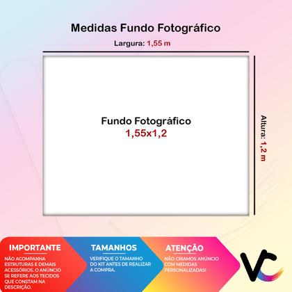 Imagem de Fundo Fotográfico 1,55 X 1,20 - Neve Praça de Natal Branca 047