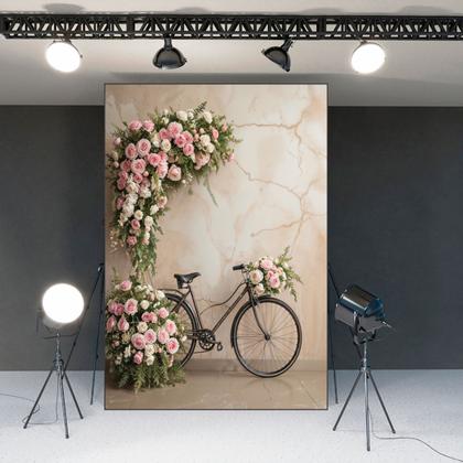 Imagem de Fundo Fotográfico Dia das Mães Cenário Tecido 1,50 x 2,20m