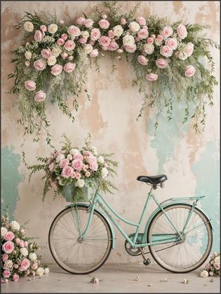 Imagem de Fundo Fotográfico Dia das Mães Cenário Tecido 1,50 x 2,20m