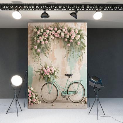 Imagem de Fundo Fotográfico Dia das Mães Cenário Tecido 1,50 x 2,20m