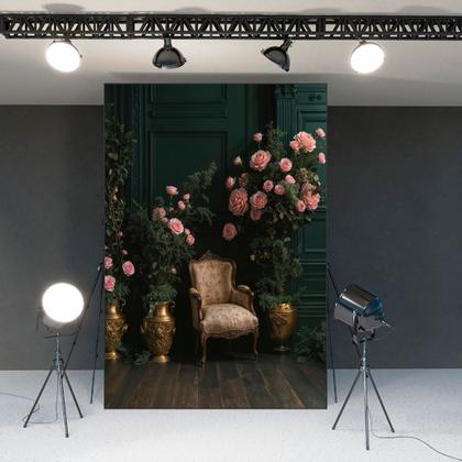 Imagem de Fundo Fotográfico Dia das Mães Cenário Tecido 1,50 x 2,20m