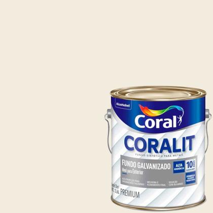 Imagem de Fundo Galvanizado Coralit 3,6 Litros Branco - 5202670 - CORAL