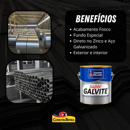 Imagem de Fundo Galvanizado Super Galvite Sherwim Williams - 16007