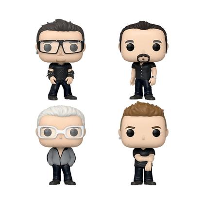 Imagem de Funko Pop! Albums Deluxe: U2 - Pop, Bono, The Edge, Larry Mullen Jr., Adam Clayton