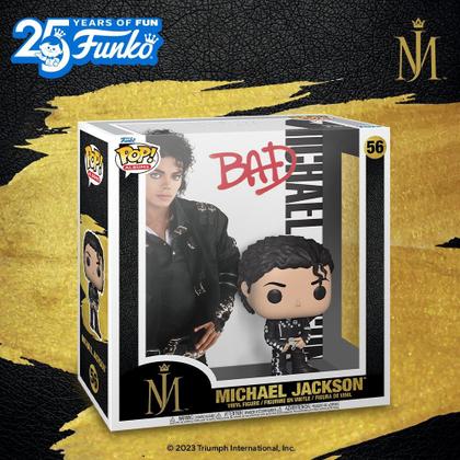Funko pop albums michael jackson bad 56 - Funko - Magazine Luiza