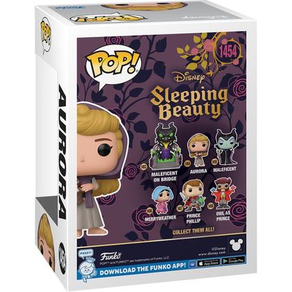 Imagem de Funko Pop Aurora 1454 Com Coruja Disney A Bela Adormecida Sleeping Beauty