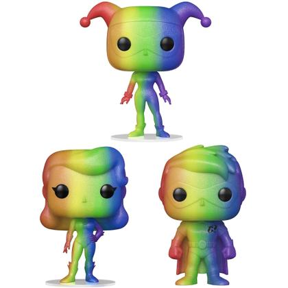 Imagem de Funko Pop! Conjunto completo Pride (DC Comics) 2022 - 3 peças