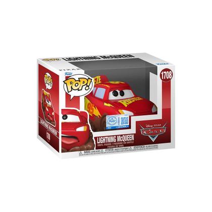 Funko Pop Disney Pixar Cars Lightning Mcqueen 1708 Exclusivo
