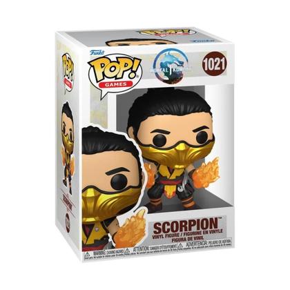 Imagem de Funko Pop! Games  Mortal Kombat Scorpion 1021 Original