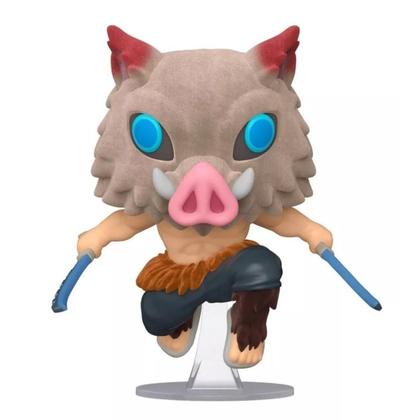 Imagem de Funko Pop Inosuke 875 Flocked Demon Slayer