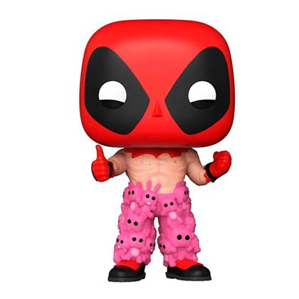 Imagem de Funko Pop Marvel 2021 Deadpool Calça De Pelucia 754 Boneco