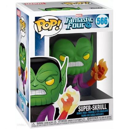 Imagem de Funko pop marvel: fantastic four - super-skrull 566