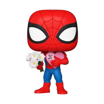 Funko Pop! Marvel Spider Man 1329 Exclusivo Valentines - Funko