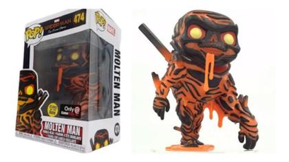 Imagem de Funko Pop Molten Man 474 Spider-Man Far From Home Original
