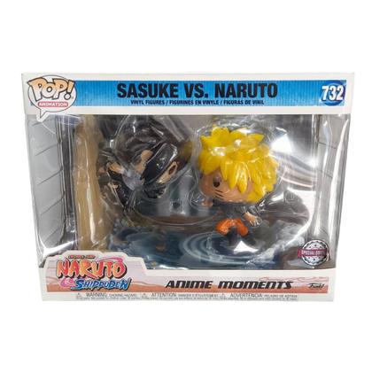 GAMESTOP限定　Funko POP! サスケ VS ナルト 732 Funko Pop! Moments Sasuke Vs Naruto Gamestop Exclusive #732