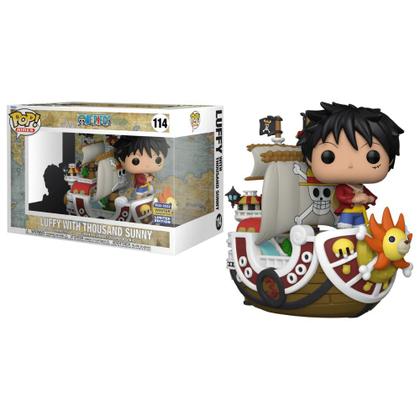 Imagem de Funko Pop One Piece 114 Luffy w/ Thousand Sunny CCXP 2022