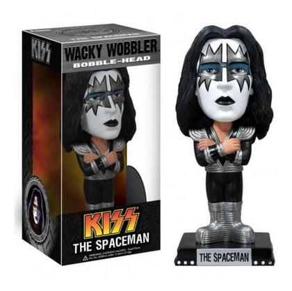 Funko Pop Rocks Kiss Kit Com 4 Bonecos Wacky Wobbler - Funko