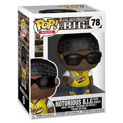 Imagem de Funko Pop! Rocks The Notorious B.I.G With Jersey 78