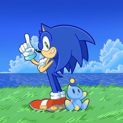 Imagem de Funko Pop Sonic with Chao 1036 Pop! Sonic The Hedgehog