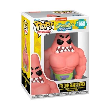 Imagem de Funko Pop SpongeBob SquarePants 1668 Fry Cook Games Patrick