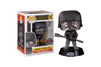 Imagem de Funko Pop! Star Wars - Cavaleiro de Ren com Figura exclusiva de vinil do Clube de Guerra