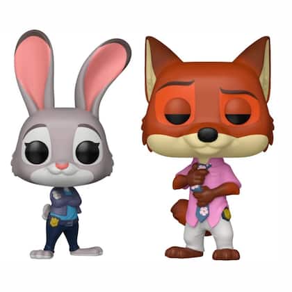 Funko Pop Zootopia 2 Judy Hopps 1652 e Nick Wilde 1653 - Funko
