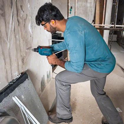 Imagem de Furadeira 1/2 POL de Impacto 550W com Reversão GSB550 BOSCH