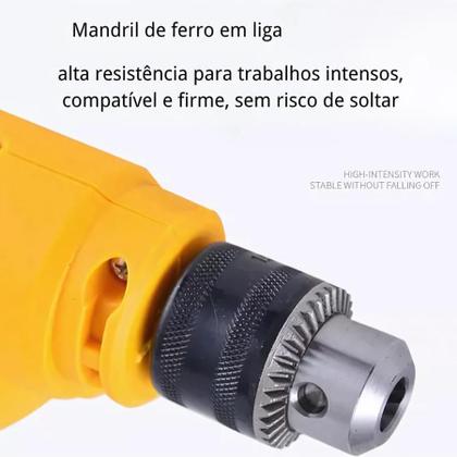Imagem de Furadeira 500W 220V Alta Rotação E Precisão Para Perfuração