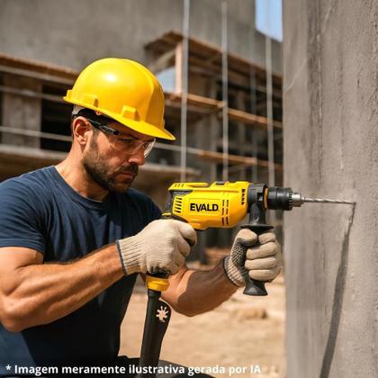 Imagem de Furadeira de Impacto 1/2 POL 13 mm 850W Profissional EFI-850 EVALD