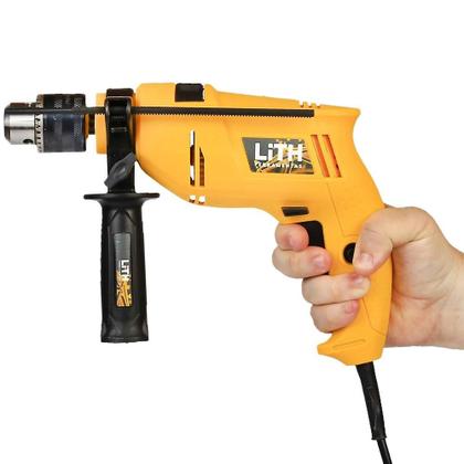 Imagem de Furadeira de Impacto 1/2 Pol. 720W 220v Velocidade Variável e Reversível com Maleta e Acessórios