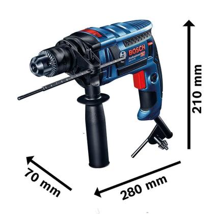 Imagem de Furadeira De Impacto 1/2 Pol 850W Gsb16Re Bosch + Acess 220V