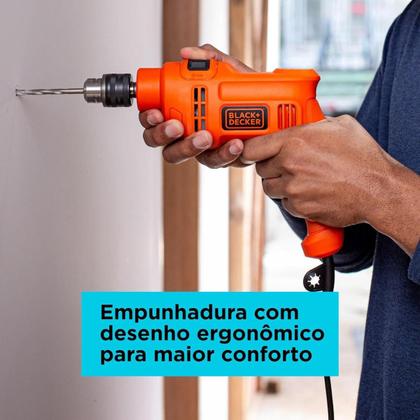 Imagem de Furadeira De Impacto 3/8 Black Decker (10mm) 450w 127V BED710450
