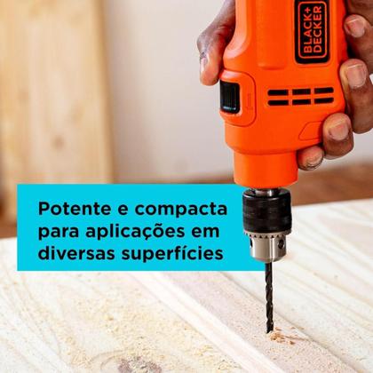 Imagem de Furadeira De Impacto 3/8 Black Decker (10mm) 450w 127V BED710450