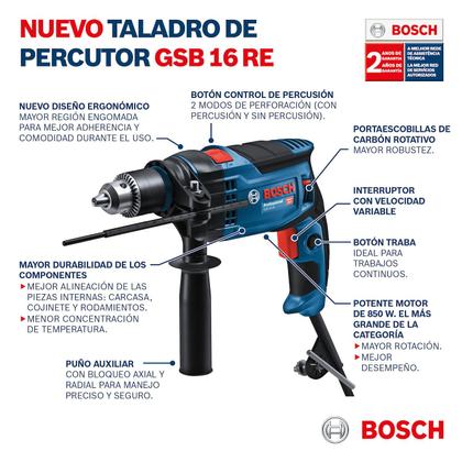 Imagem de Furadeira de Impacto Bosch GSB 16RE 850W