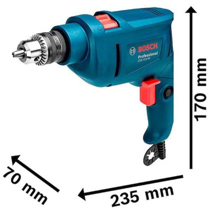Imagem de Furadeira de Impacto GSB 450 RE 3/8"" 220 Volts + Jogo de Brocas e Bits X-Line com 30 Peças - 0615A001XN000 - BOSCH