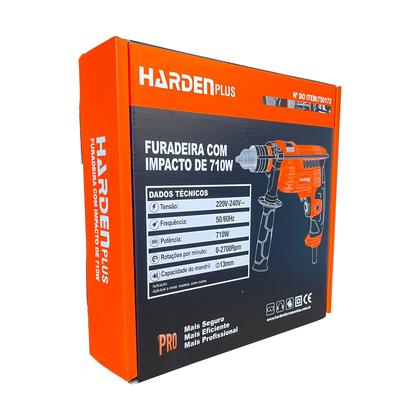 Furadeira de Impacto Harden 710W Mandril 1/2