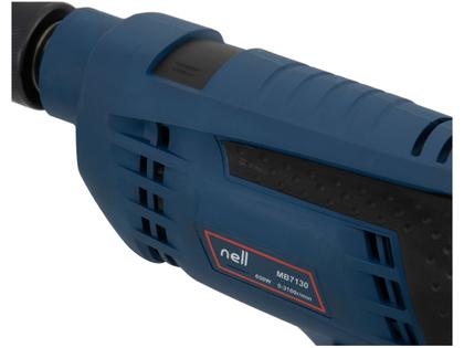 Imagem de Furadeira de Impacto Nell 650W Velocidade Variável e Reversível 1/2” com Maleta 27 Peças MB7130