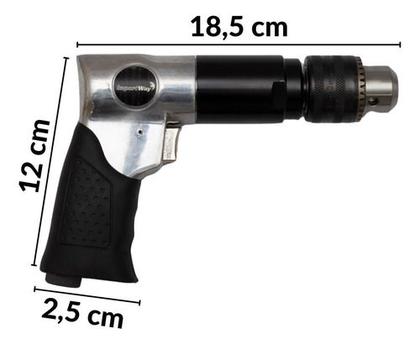 Imagem de Furadeira De Impacto Pneumática 1/2 Pol 1700rpm Importway