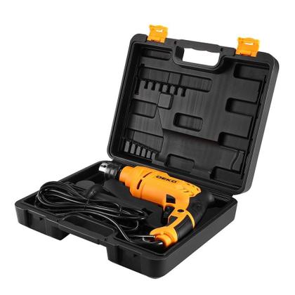 Imagem de Furadeira de Impacto Profissional 220V 1/2 POL 900W com Maleta DEKO DKID13G90-ST